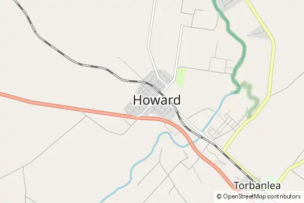 Mapa Howard