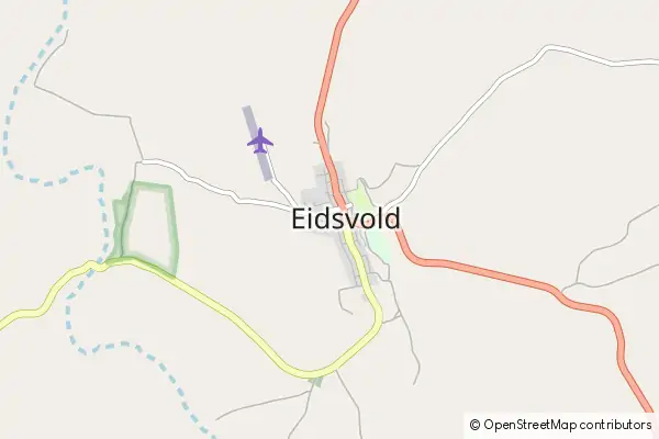 Mapa Eidsvold