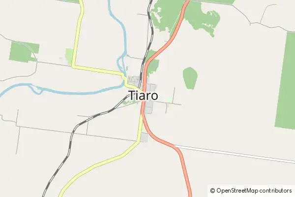 Mapa Tiaro