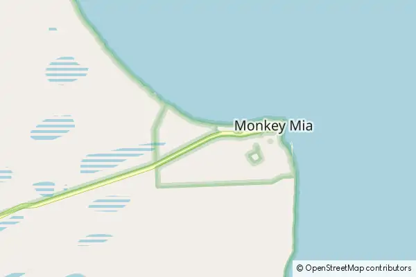 Mapa Monkey Mia