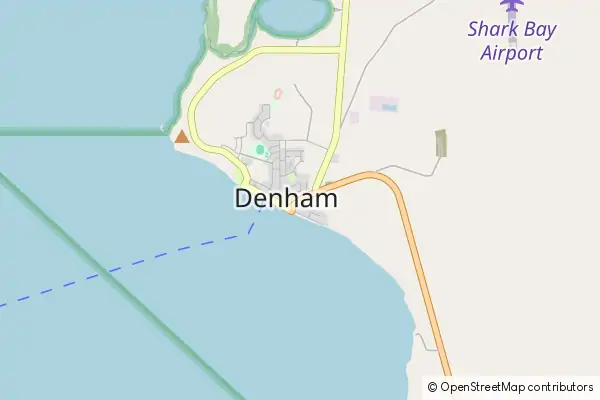 Mapa Denham