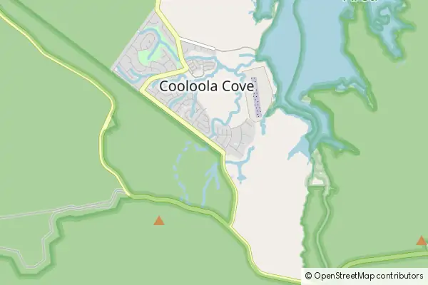 Mapa Cooloola Cove