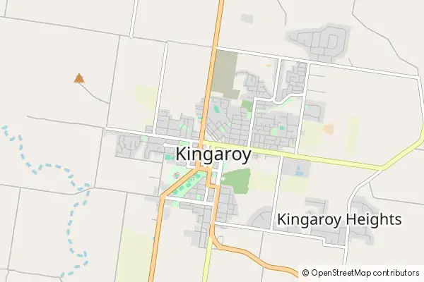 Mapa Kingaroy