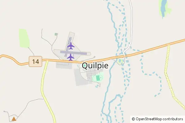 Mapa Quilpie