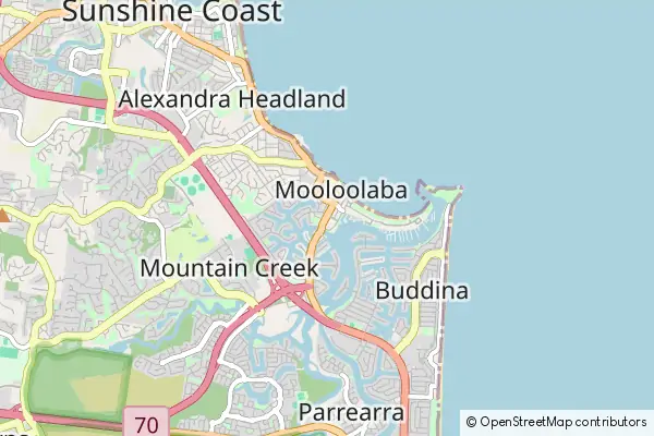 Mapa Mooloolaba