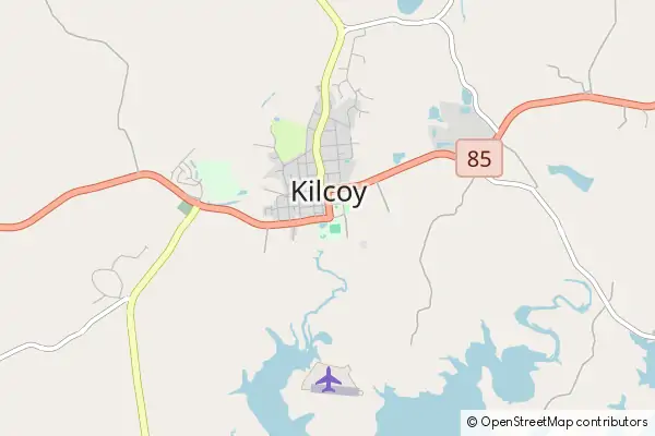 Mapa Kilcoy