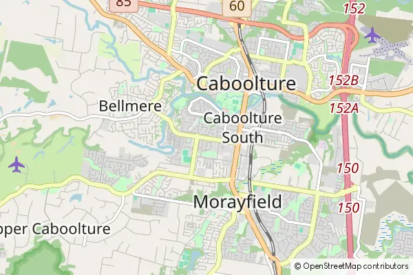 Mapa Caboolture South