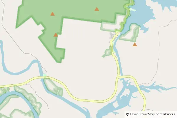 Mapa Somerset Dam