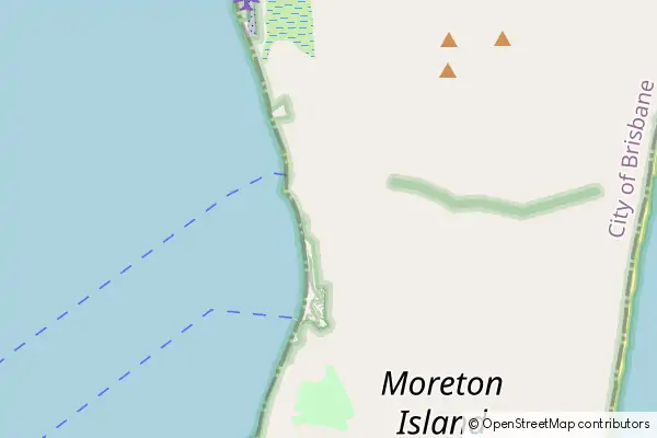 Mapa Tangalooma