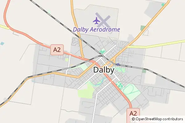 Mapa Dalby