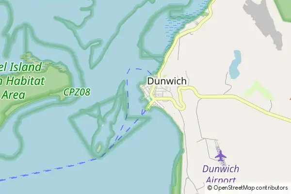 Mapa Dunwich