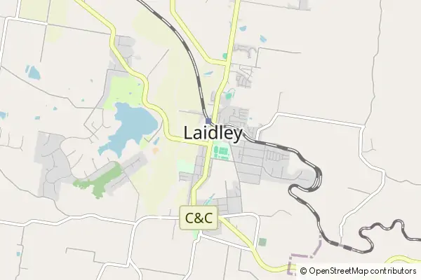 Mapa Laidley