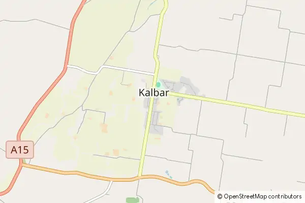 Mapa Kalbar