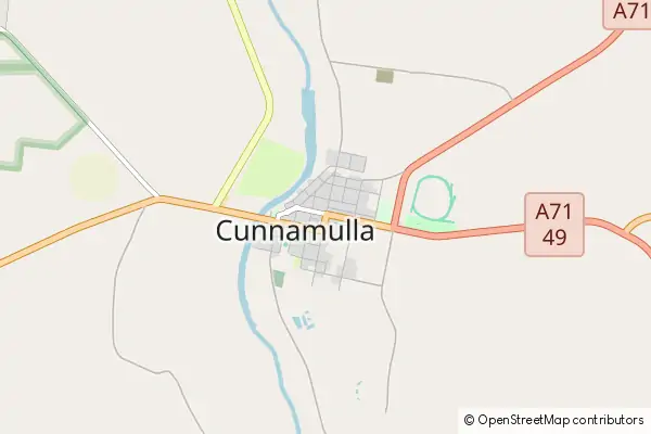 Mapa Cunnamulla