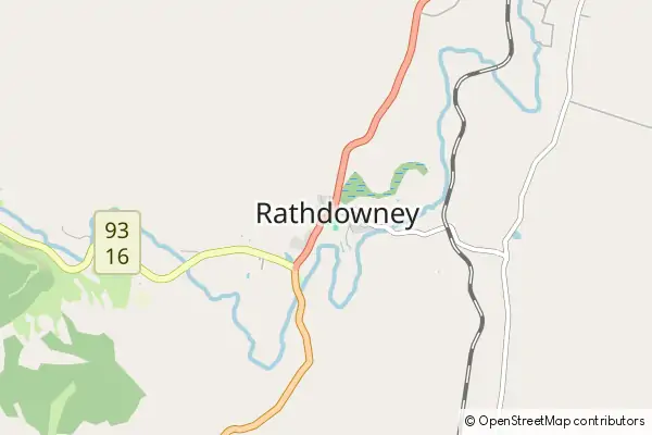 Mapa Rathdowney