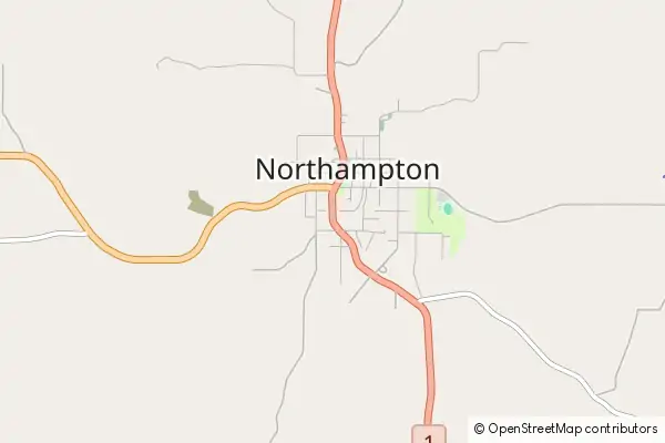 Mapa Northampton