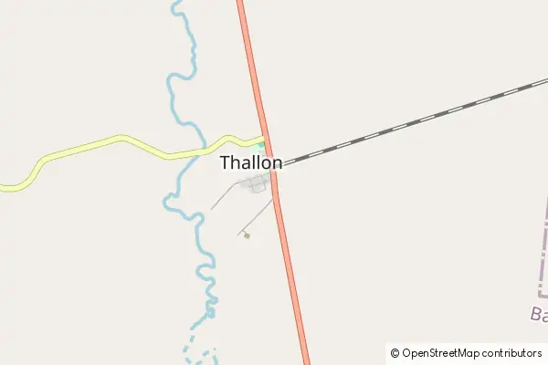 Mapa Thallon