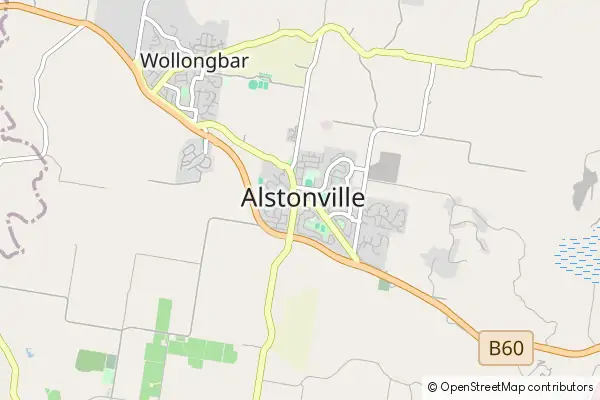 Mapa Alstonville