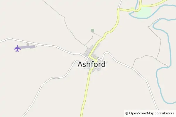 Mapa Ashford