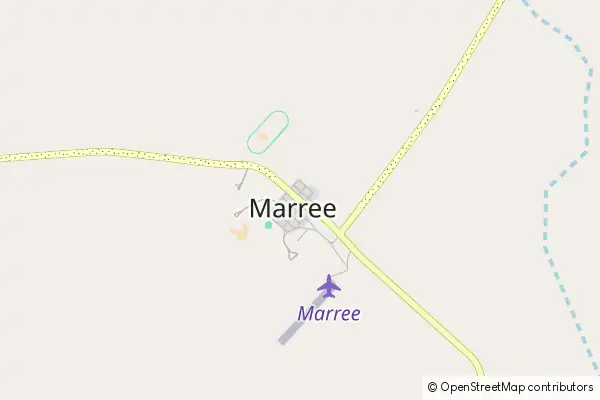 Mapa Marree