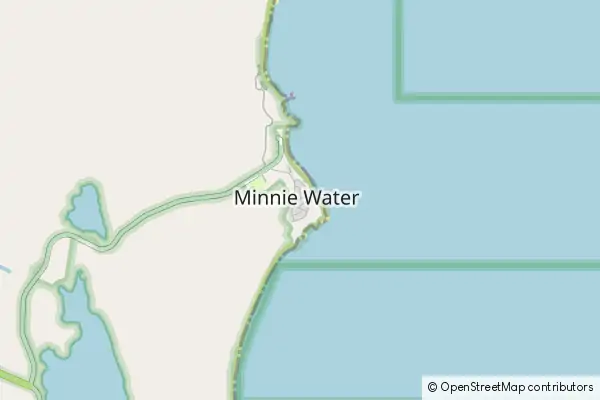 Mapa Minnie Water