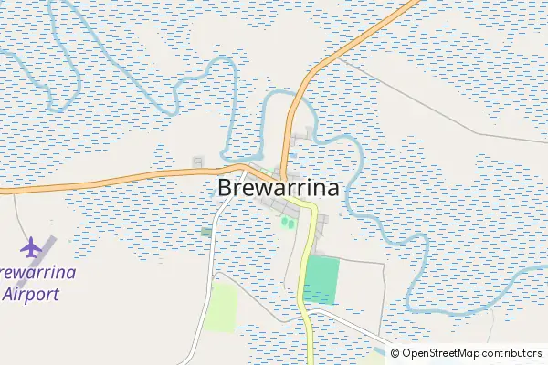 Mapa Brewarrina