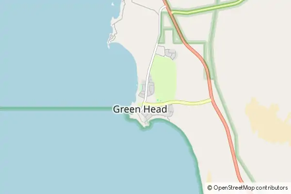 Mapa Green Head