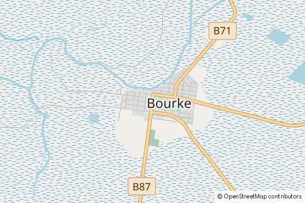 Mapa Bourke