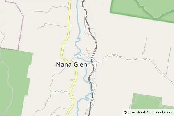 Mapa Nana Glen