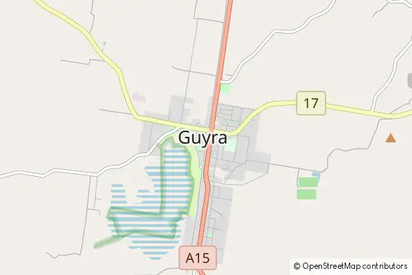 Mapa Guyra