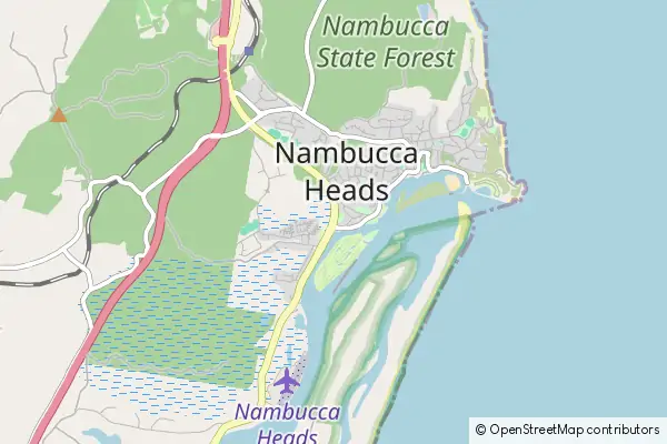 Mapa Nambucca Heads