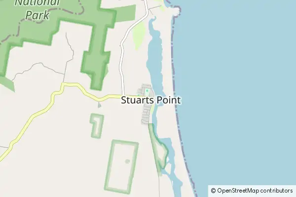 Mapa Stuarts Point