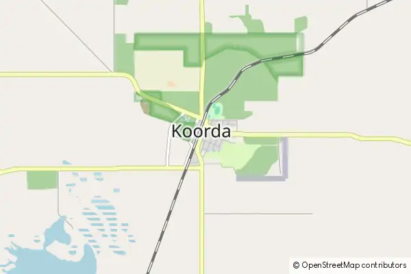 Mapa Koorda