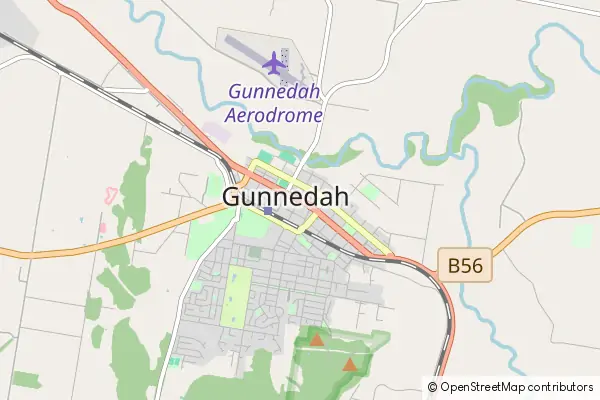 Mapa Gunnedah