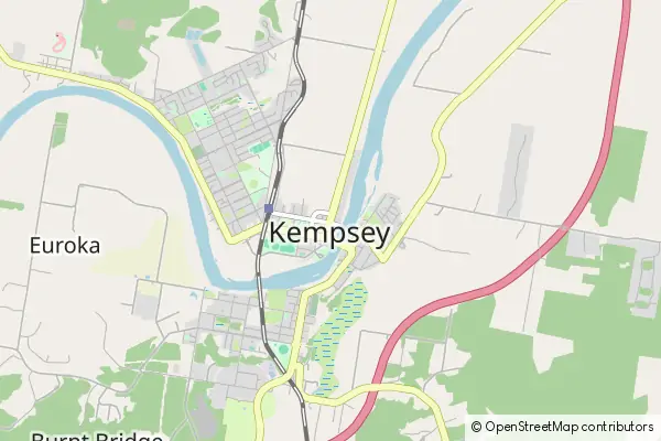 Mapa Kempsey