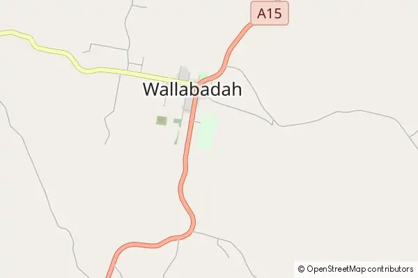 Mapa Wallabadah