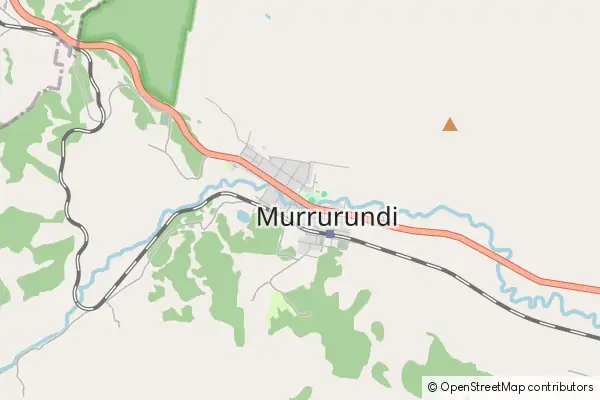 Mapa Murrurundi