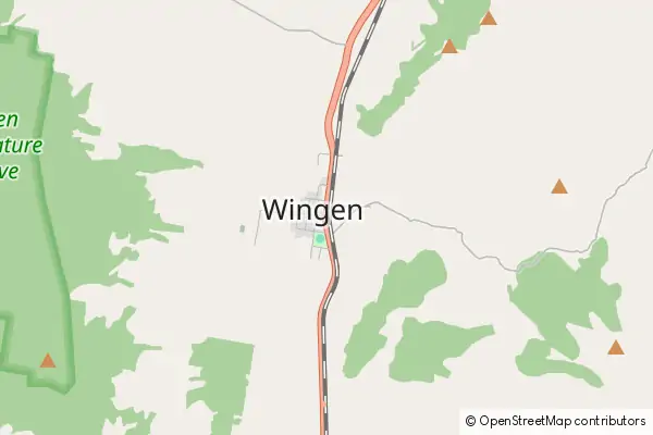 Mapa Wingen