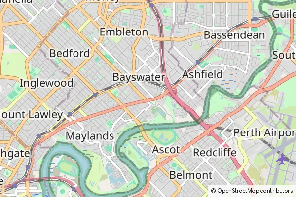 Mapa Bayswater