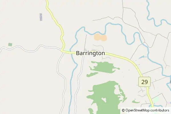 Mapa Barrington