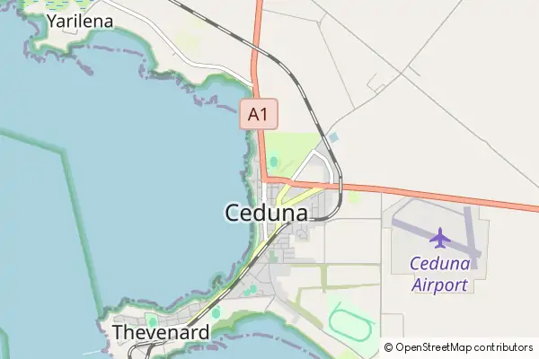 Mapa Ceduna