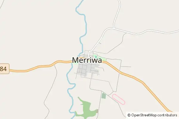 Mapa Merriwa