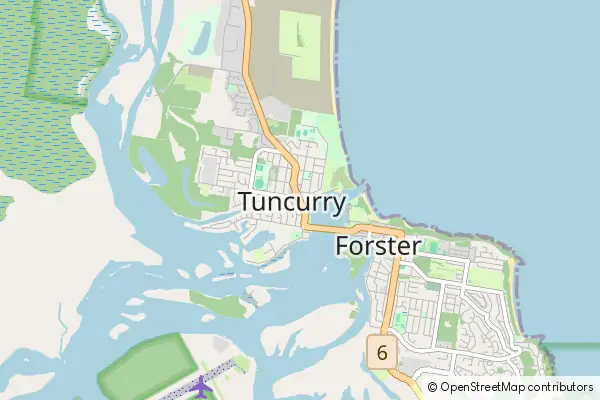 Mapa Tuncurry