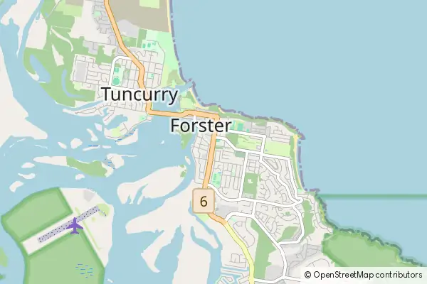 Mapa Forster