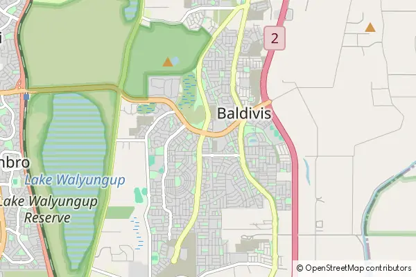 Mapa Baldivis