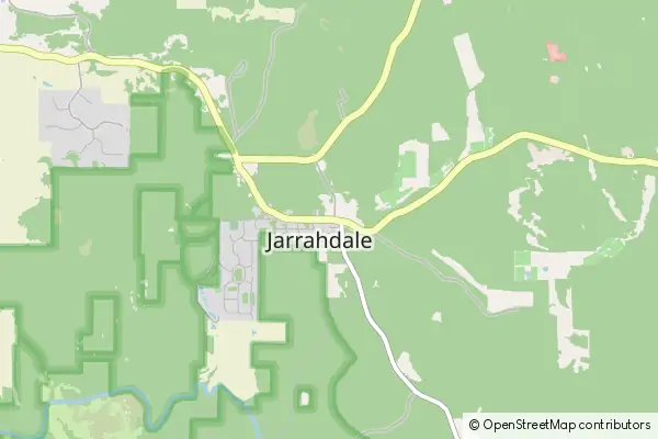 Mapa Jarrahdale