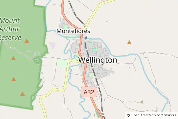 Mapa Wellington