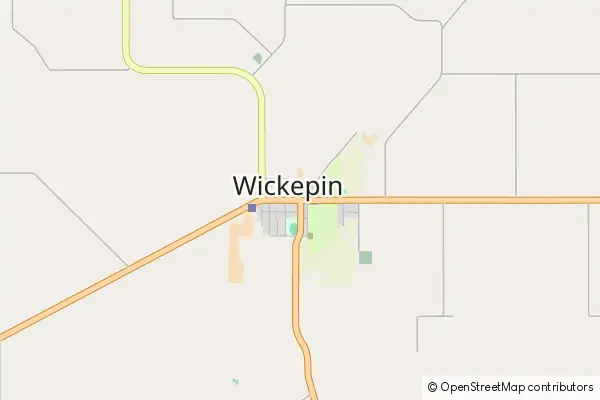 Mapa Wickepin