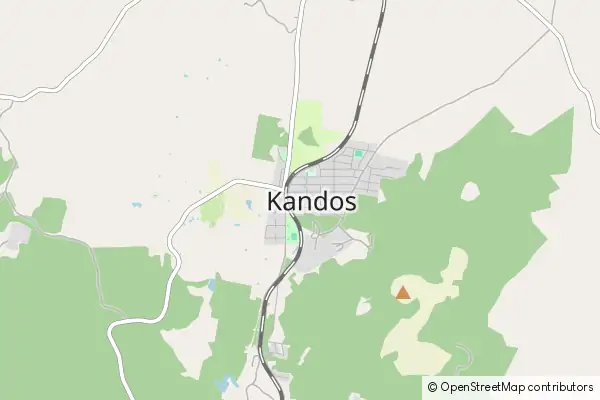 Mapa Kandos