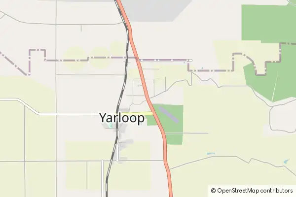 Mapa Yarloop